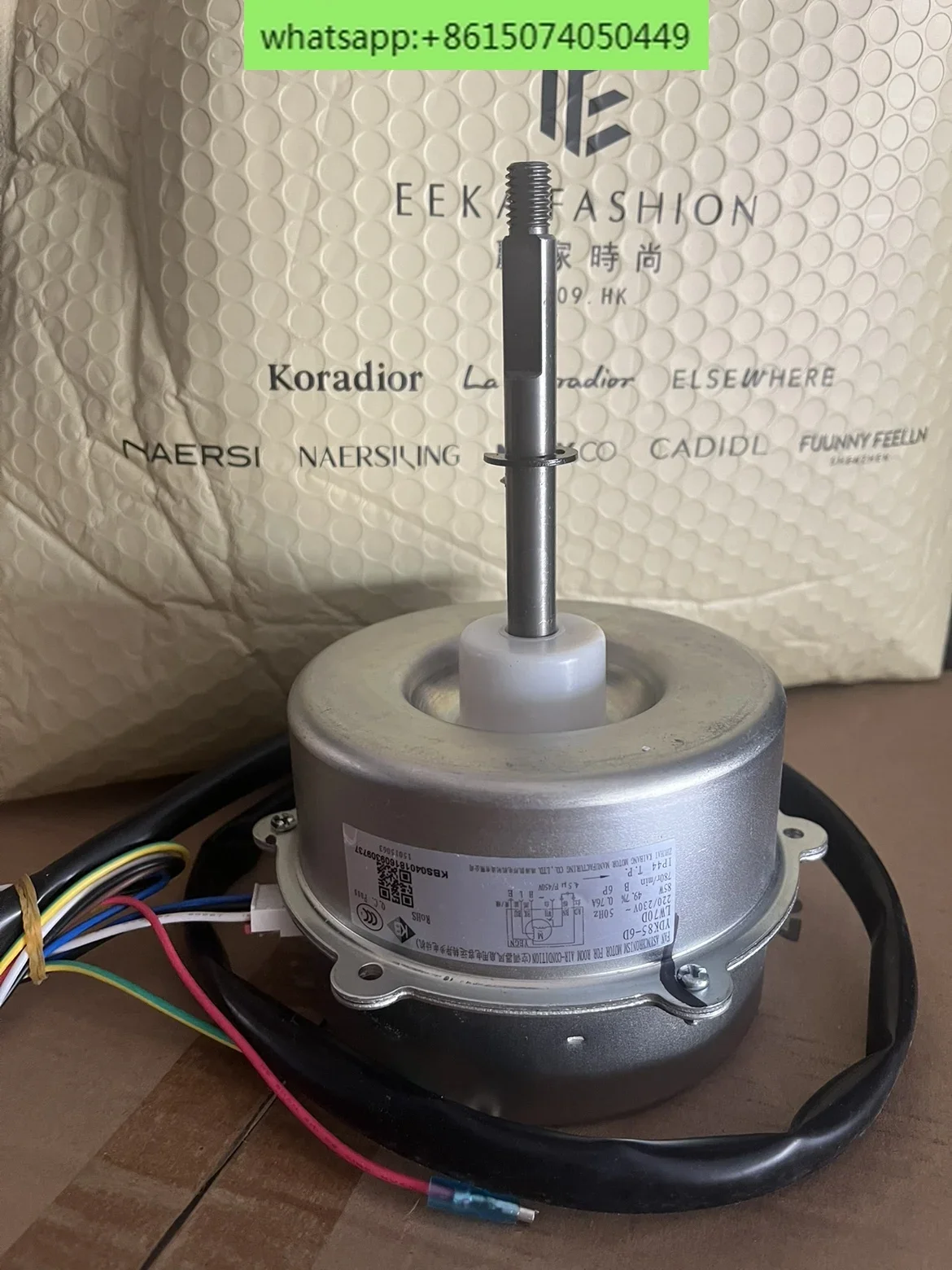 

Air conditioner outdoor fan motor YDK85-6D, LW70D, YDK85-6D3, LW70F