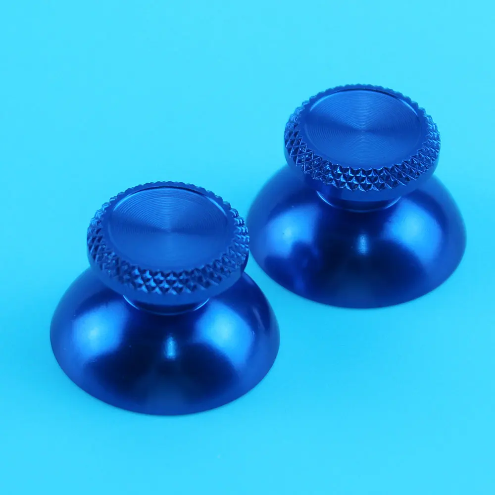 ChengHaoRan 1 pair 3D Metal Joystick Grip Cap Analog Thumb Stick Cover For PS5   Gamepad Controller Thumbstick repair