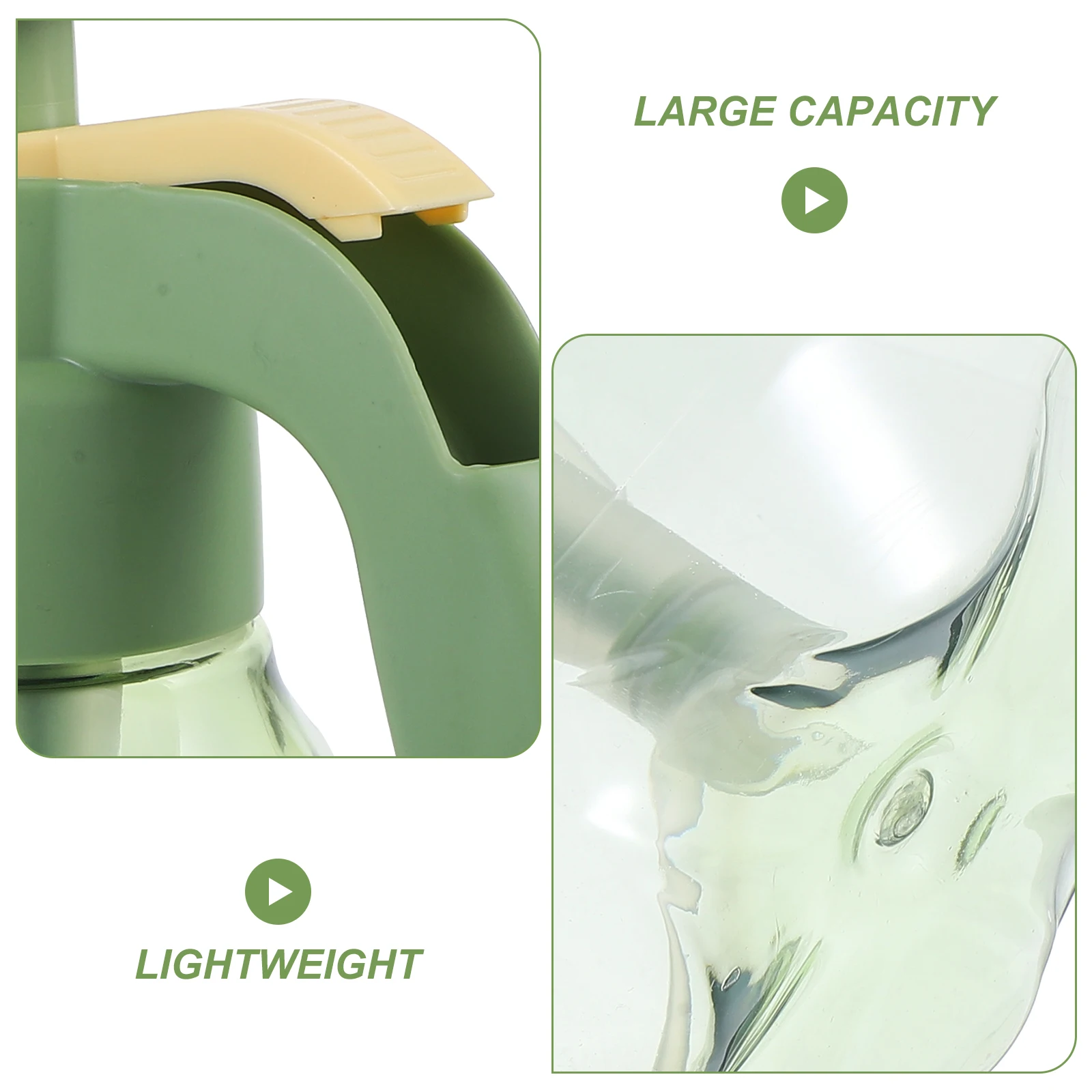 

Многоразовая легкая портативная маленькая лейка, прозрачный корпус, защита от разливов для домашнего офиса, кафе, украшение, подарочное растение