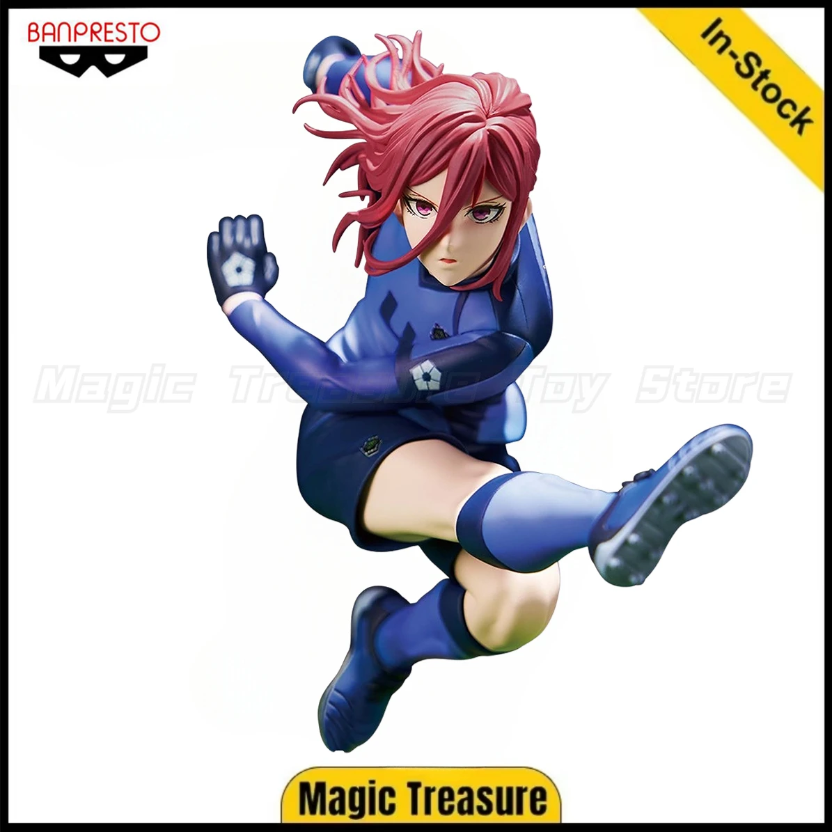 

【В наличии】Оригинальный BANPRESTO BLUE LOCK CHIGIRI HYOMA Фигурки Аниме Украшения Подарки Игрушки