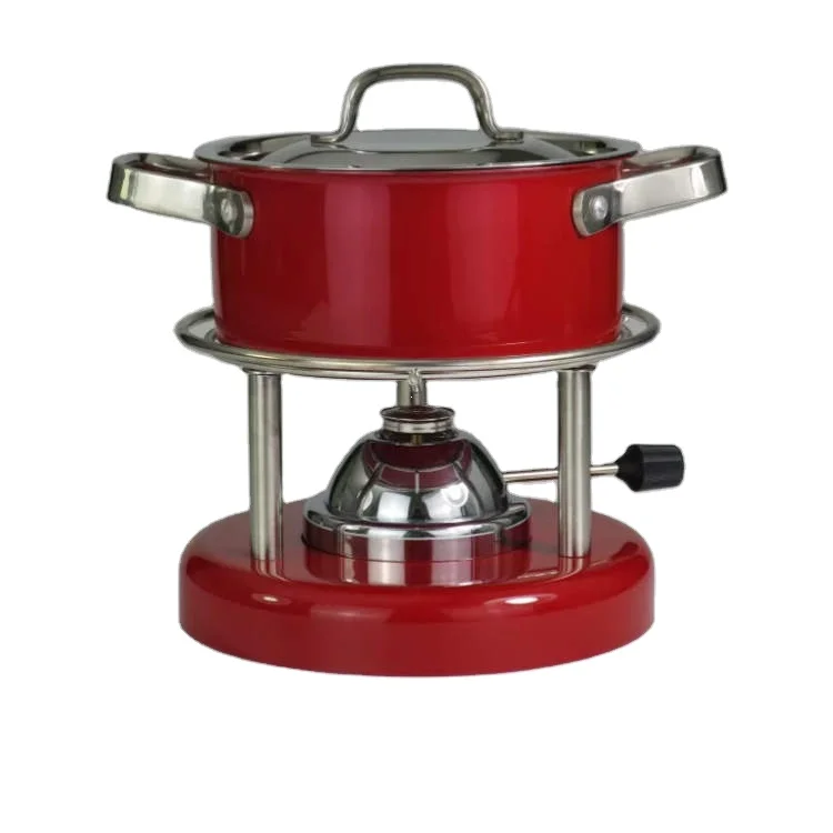 Stainless Steel Inflatable Hot Pot 304 Single Hot Pot Dazzling High-end Small Hot Pot One Person Blind  Stove