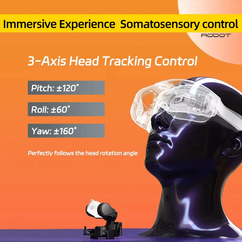 Moduł śledzenia głowy XF Robot Headtracker FPV, trójosiowy, wyjście PPM/UART, do DJI O3/DJI Vista/Caddx Avatar/Moomlight VTX RC FPV Drone