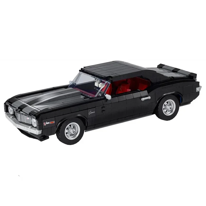 IN STOCK 1969 Retro Muscle Car Camaro Z28 Building Blocks Model 10304 Sports Car Bricks Toys for Boys Christmas Gift Set