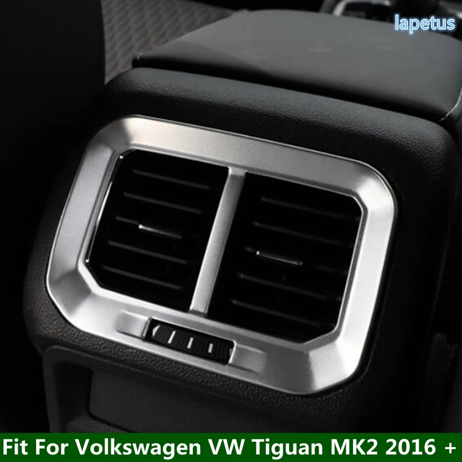 

Armrest Box Rear Air Conditioning AC Vent Outlet Decoration Frame Cover Trim Fit For Volkswagen VW Tiguan MK2 2016 - 2023