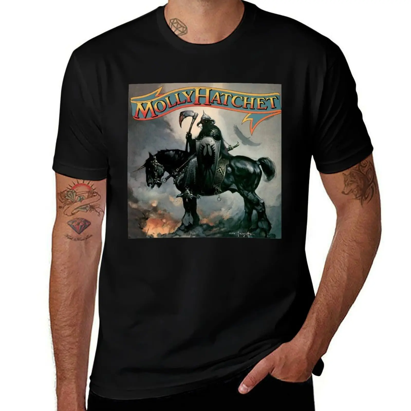 Band Music Molly Hatchet T-Shirt Trend Art Print T-Shirt
