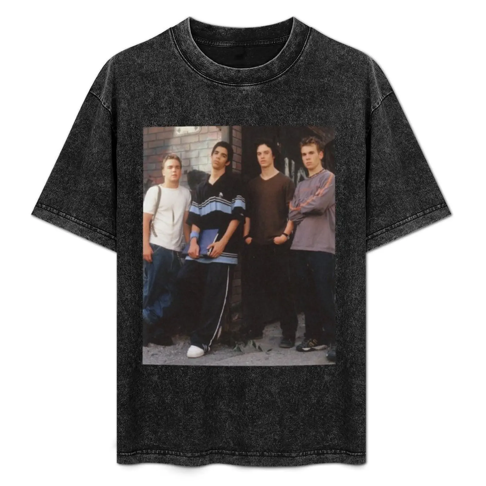 

degrassi Craig Manning, Sean Cameron, Jimmy Brooks and Gavin T-Shirt oversized vintage t shirts big and tall t shirts for men