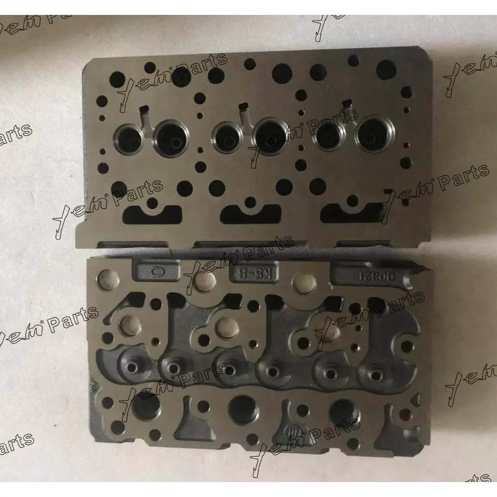 New China 3 Cylinders Diesel Engine Part D1301 Cylinder Head For Kubota Engine