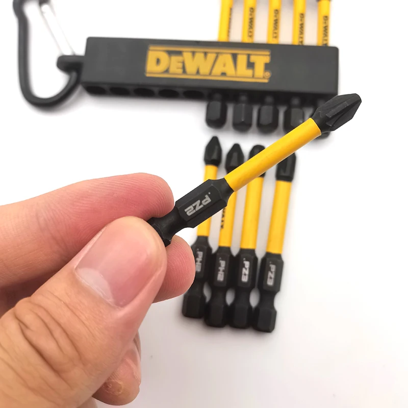 DEWALT DT7274 57mm Drill Bit Sets Pozi & High Impact Screwdriver Head PZ2 PH2 PZ3 High Speed Steel Power Tool Accessories