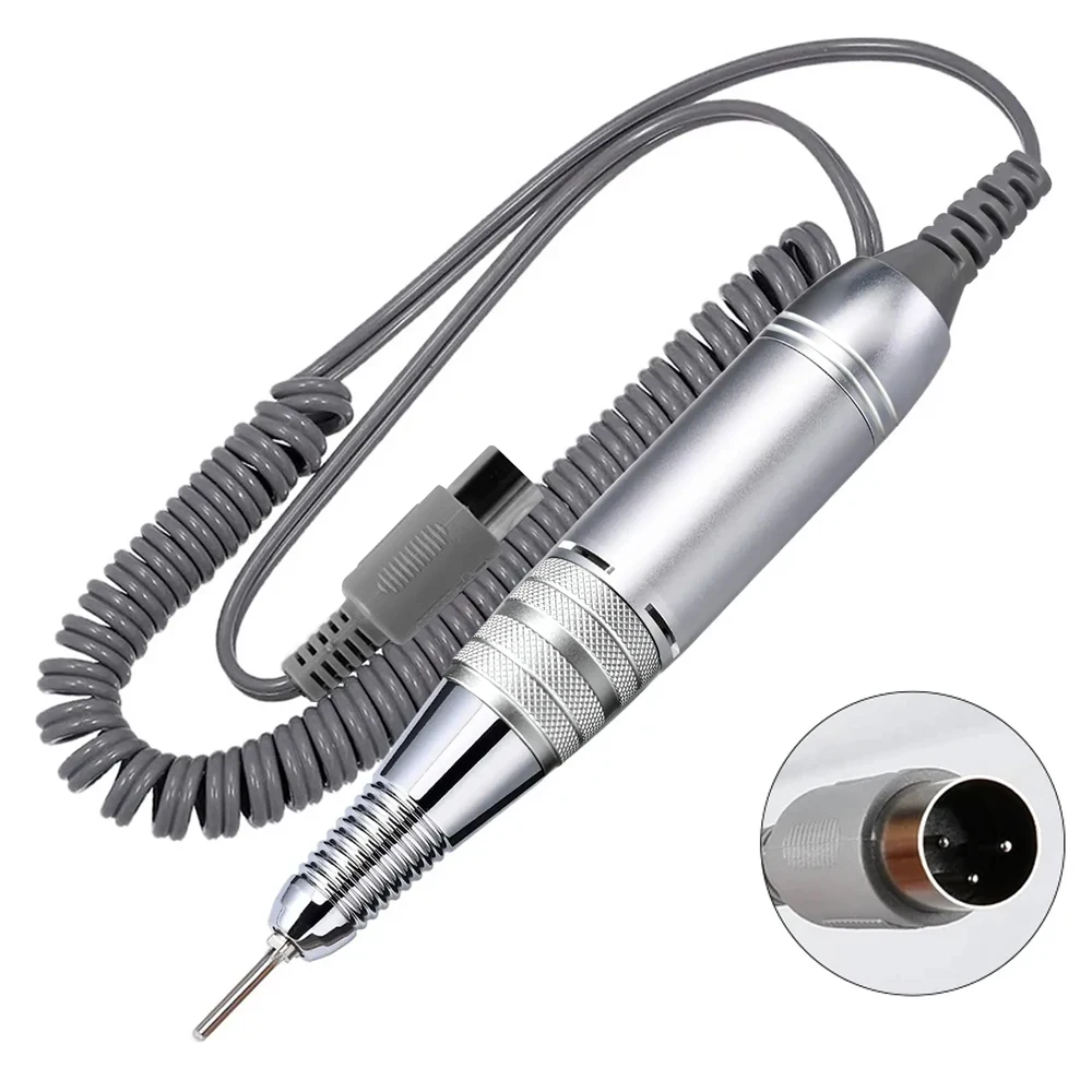 35000RPM DC 3 & 5 PIN Elektrische Nagel Bohrer Stift Griff Datei Polnischen Schleifen Maschine Handstück Maniküre Werkzeug Nagel bohrer Zubehör