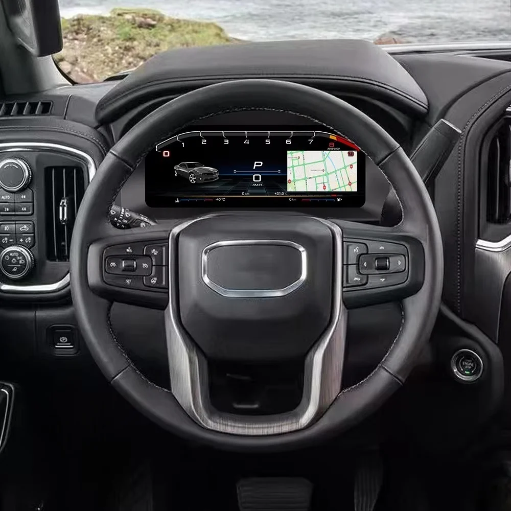 

Цифровая приборная панель (ЖК-спидометр) для автомобилей GMC Chevrolet Silverado Tahoe Suburban Yukon 2007-2013 годов выпуска