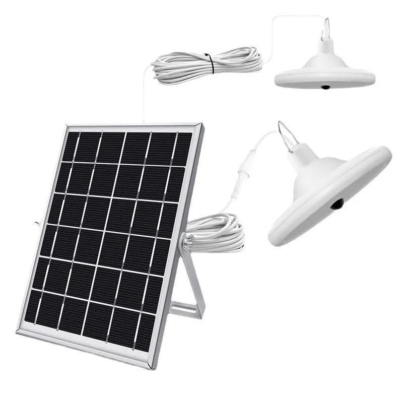 Solar Outdoor Light Double Head 112 LED Motion Sensor Waterproof Solar Shed Light For Courtyard Garden Garage Upgraded 8800mAh