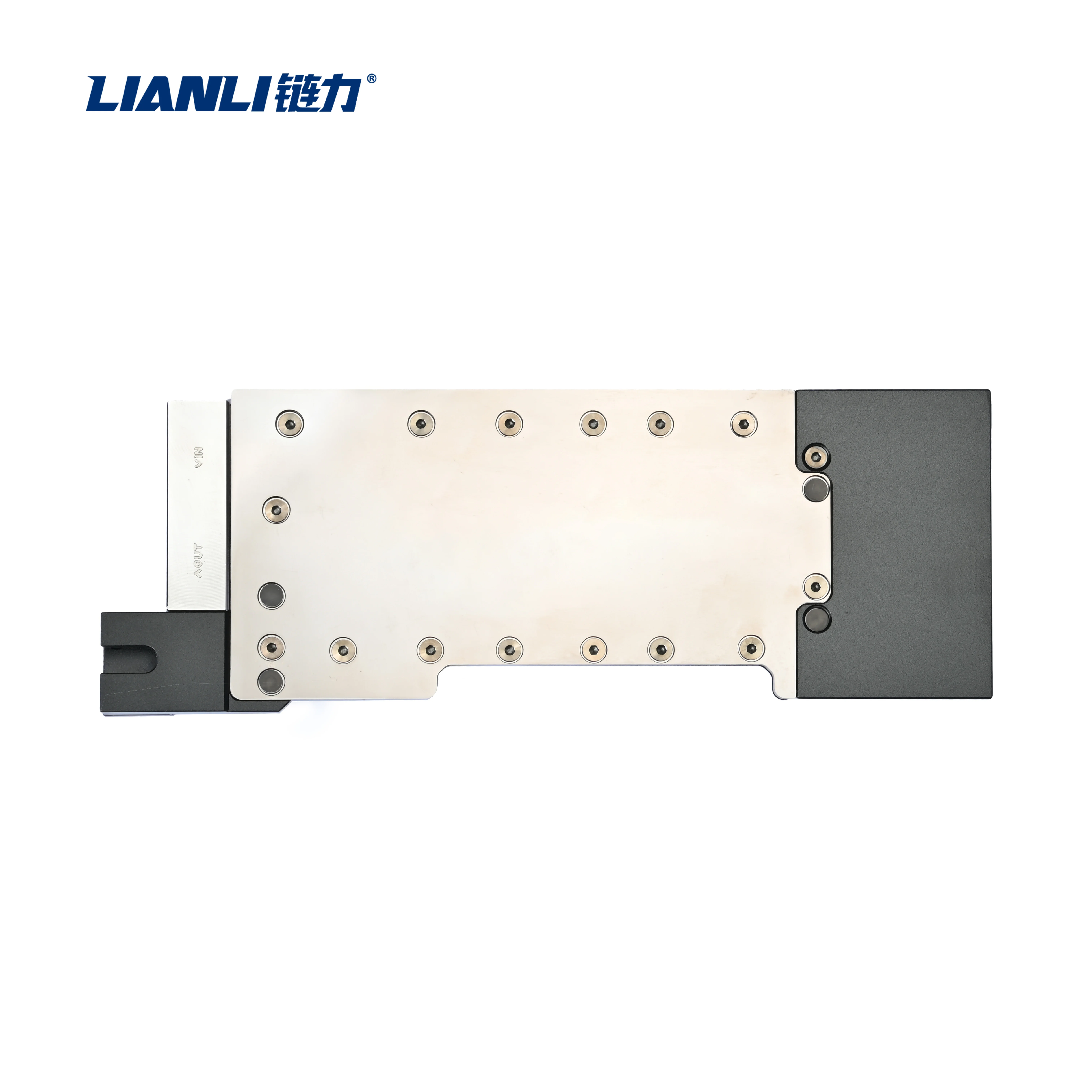 Low Flow Resistance Full-Cover GPU Liquid Colding Plate Direct Water Cooling Heat Exchanger For Server Thermal Management