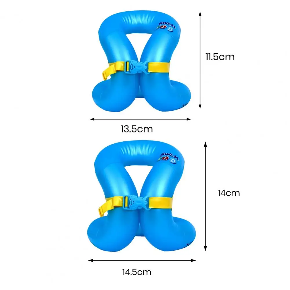 

Pvc Swim Vest Kids Swim Vest for Pool Safety Buoyancy Aid Portable Boys Girls Life Jacket for Snorkeling Kayaking Boating