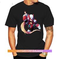 Men T shirt Megaman X Zero Black Handsome Shirt Plus Size Tee funny t-shirt novelty tshirt women