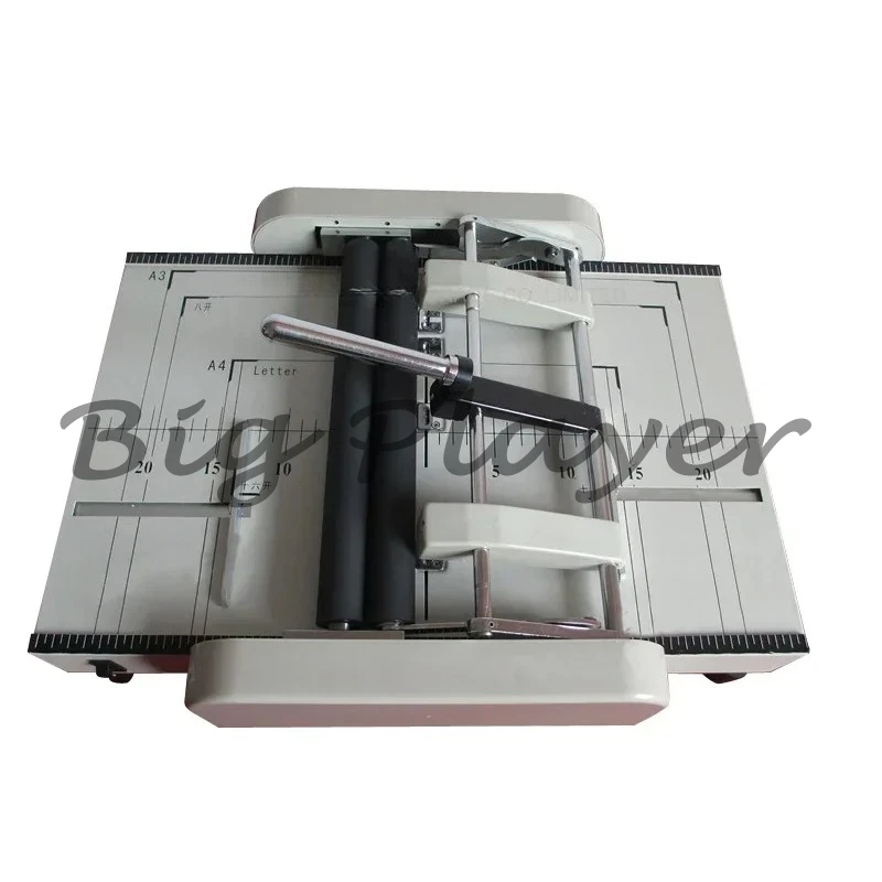 

220v/110v A3 Size Electric Folding Machine Paper Creasing Machine Automatic Electric Stapler Paper Binding Machine
