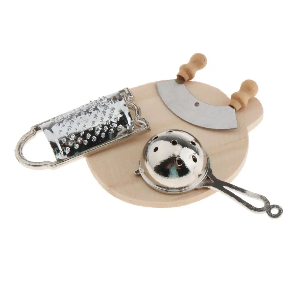 1/12 poppenhuis miniatuur keukengerei speelset kindereetkamer