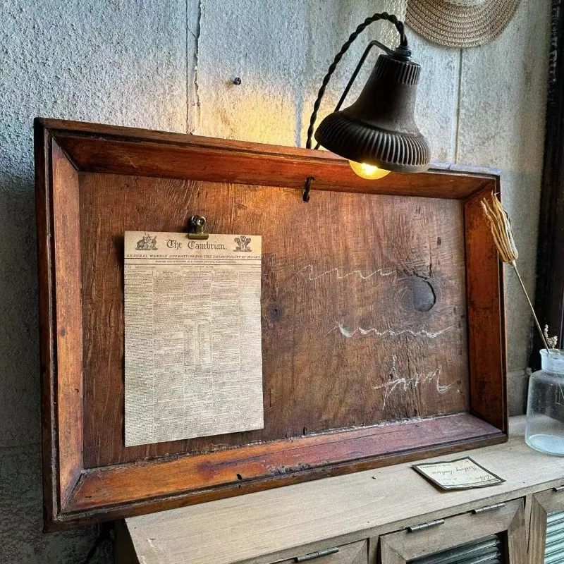 Medieval vintage decorative light shop trick, American retro old wall decorative light, medieval desktop light
