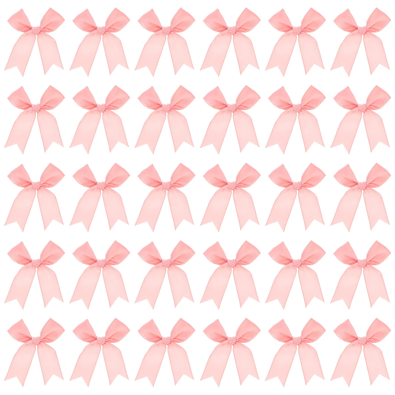 

50 Pcs Bow Holiday Hair Bows Wedding Accessories for Girls Bridal Women Polyester Ornaments DIY Decorations Hair Bows