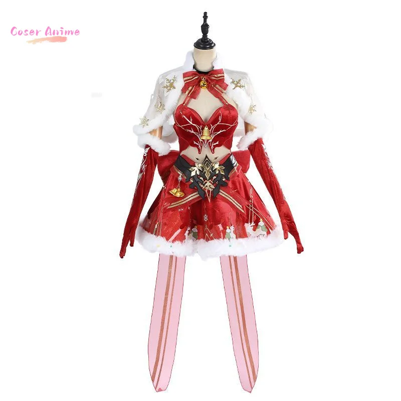 Coser Game Naraka: Bladepoint Cyra disfraz de Cosplay uniforme Halloween carnaval fiesta Navidad juego ropa de rol