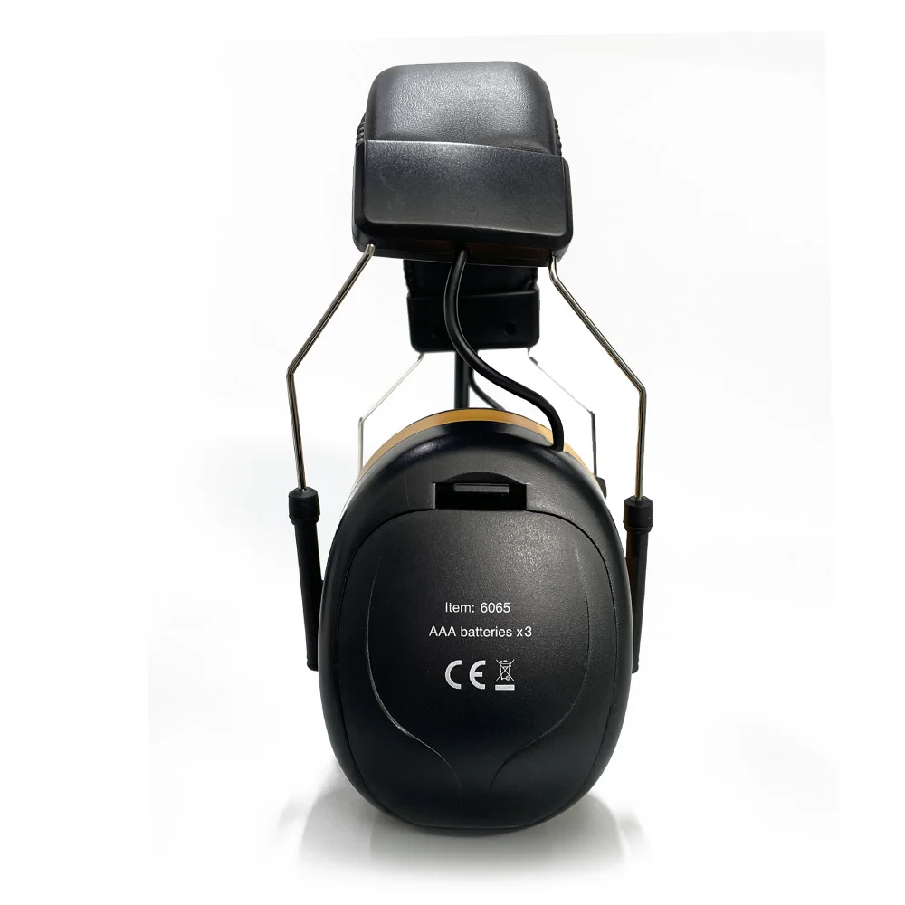 NEW Bluetooth 5.3 Hearing Protection AM FM Radio Headphones, 25dB NRR Noise Reduction Safety Earmuffs  for Mowing Workshops