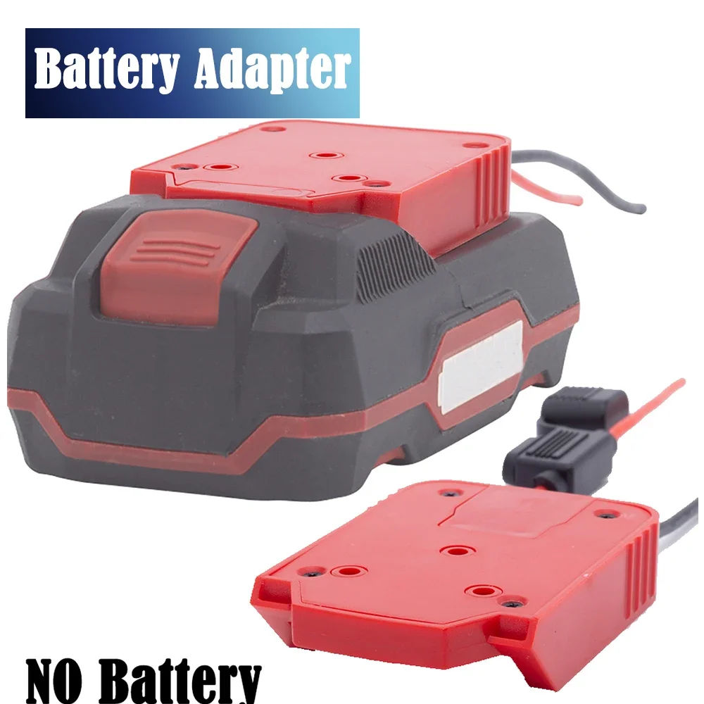 Akumulator Power Wheel DIY Adapter do adaptera litowego Parkside Lidl X20V Team Przewody 14 AWG (z bezpiecznikiem i bez bezpiecznika)