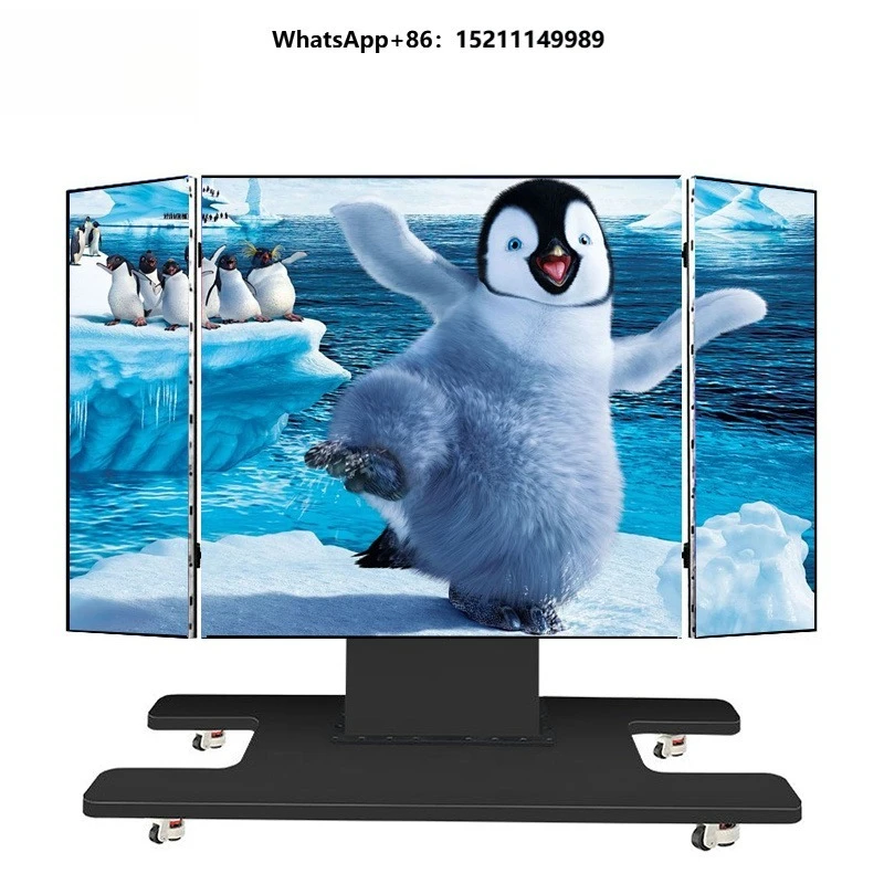 Fine Pitch P0.78/P0.9375/P1.25/P1.5625 8K HDR10 DCI-P3 95%  AIO Plug Play 16:9 600x337.5mm 170 LED Display