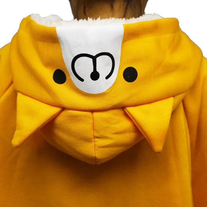 qq34Takerlama Game Neko Atsume Cloak Harajuku Cute Cat Backyard Lolita Girl Hoodie Coat Warm Cape Flannel Hooded Sweatershirts view 6