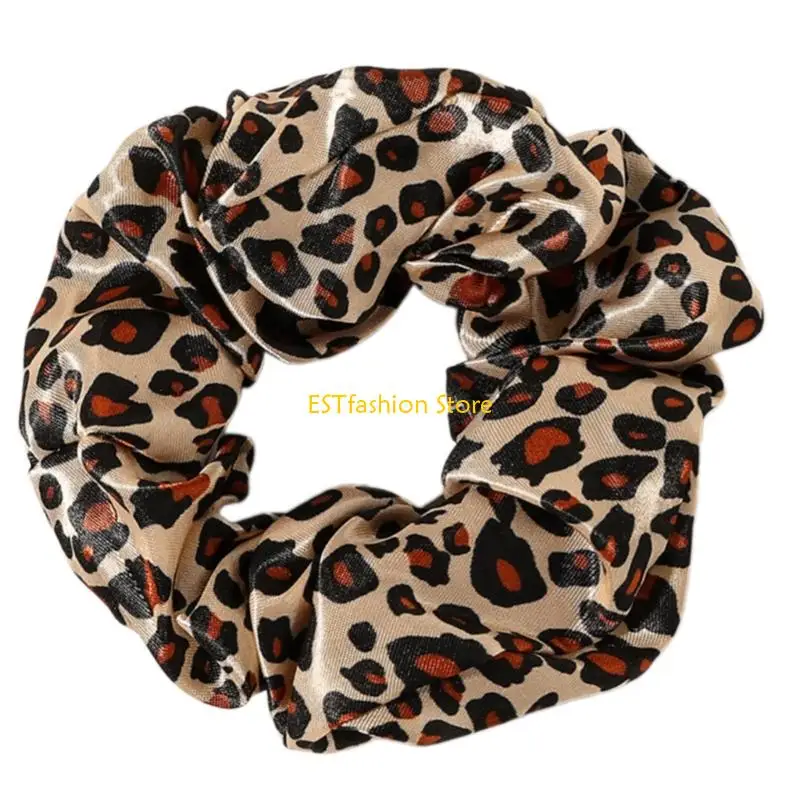 Y5GC Cloth Fabric Large Scrunchies Stylish Hairband Hair Loop Head Rope Headpiece