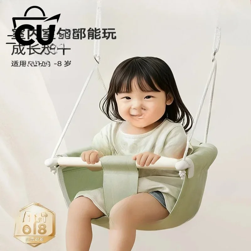 Swing Indoor Children Family Hanging Chair Infants Outdoor Swinging Horizontal Bar Baby Cradle Home