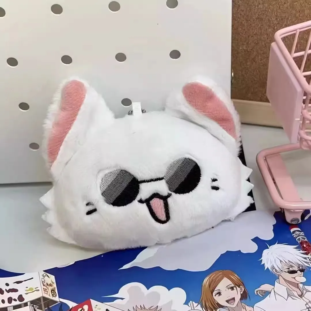 أنيمي المفاتيح جيتو سوجورو و ساتورو جوجو أفخم تأثيري دمية Keyrings زوجين اكسسوارات سلسلة مفاتيح المشجعين هدية