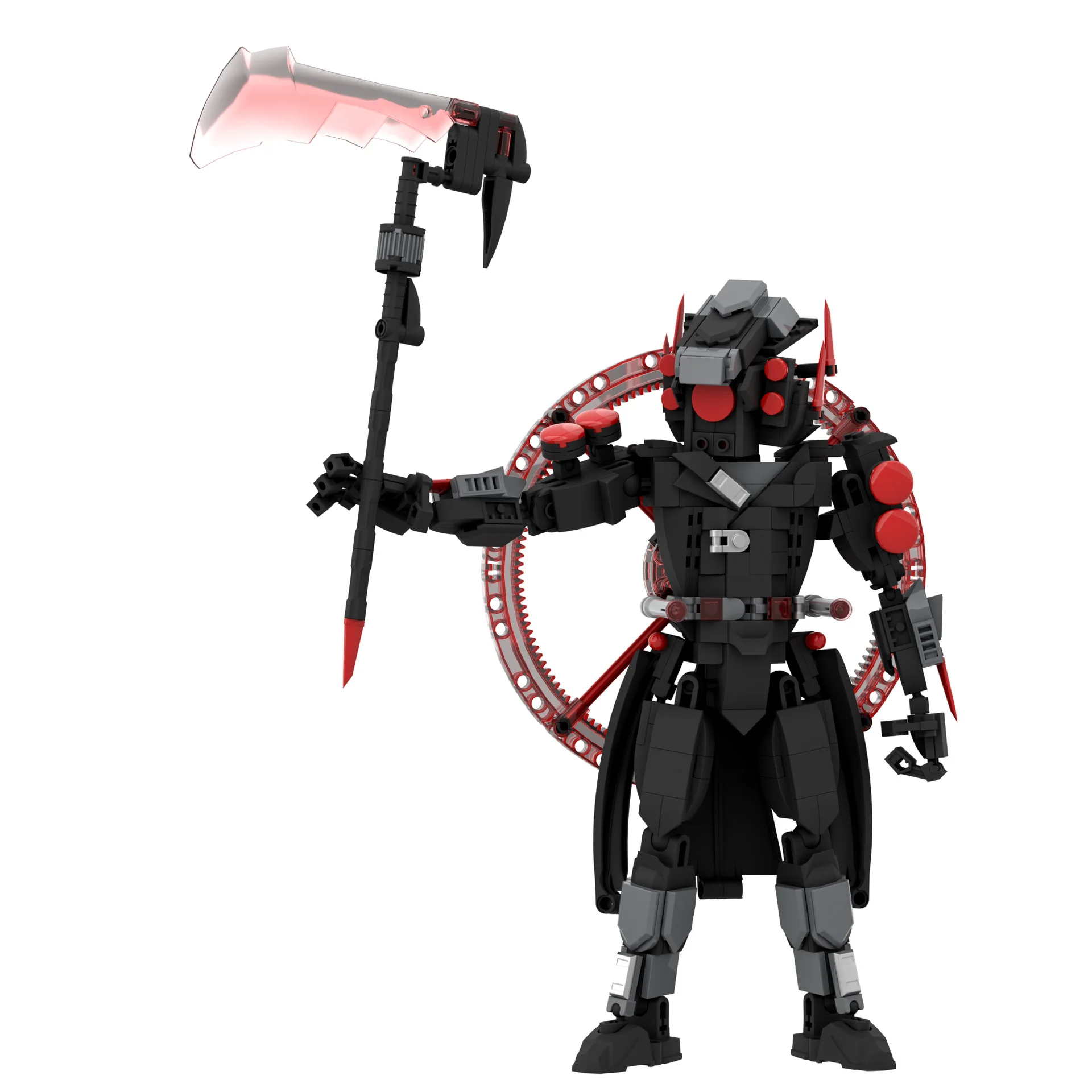 

Skibidi Figures Toilet Action Figures Building Blocks Titan executor Speakerman with Big scythe Education Learning Puzzle Toys