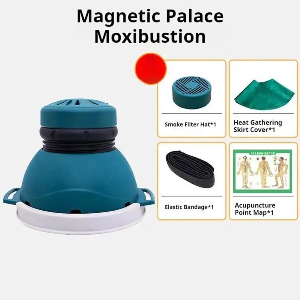 

Массажная банка для моксотерапии бездымная для тела, поясницы и живота