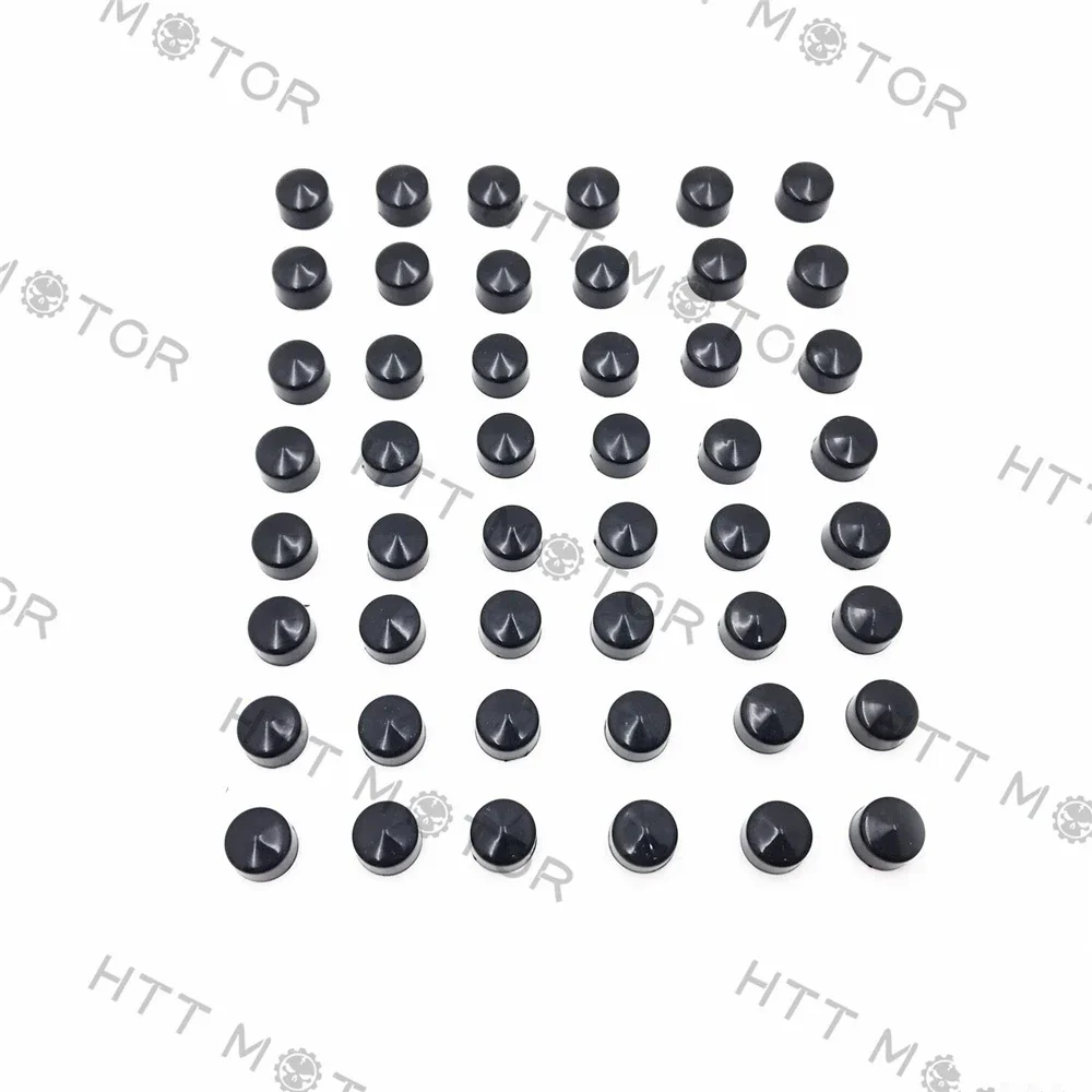 

48/52 PCS Black Caps Cover Kit for 1984-2015 Harley Davidson Sportster Engine & Misc Bolt Set Aftermarket Motorcycle Items&Parts