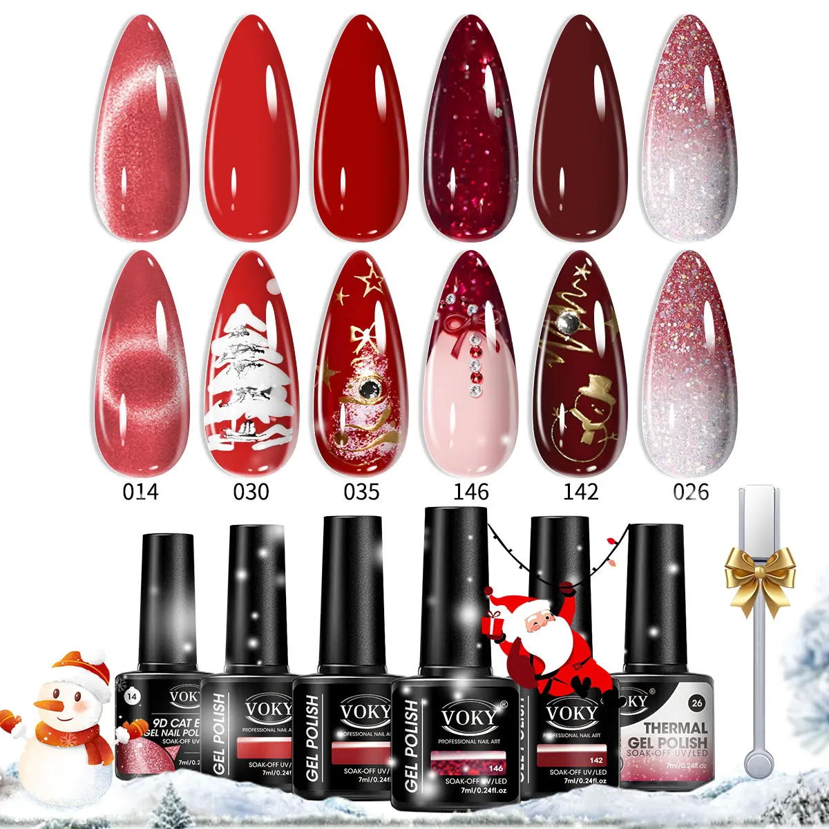 

Набор лаков для ногтей из 6 предметов, сочетание красных тонов, с длительным и блестящим эффектом, подходит для использования вдома и в салоне.