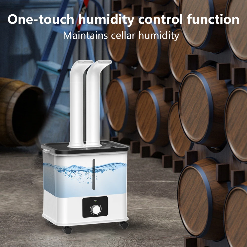 Commercial electric air humidifiers for hotel mushroom rooms and vegetable garden cellars
