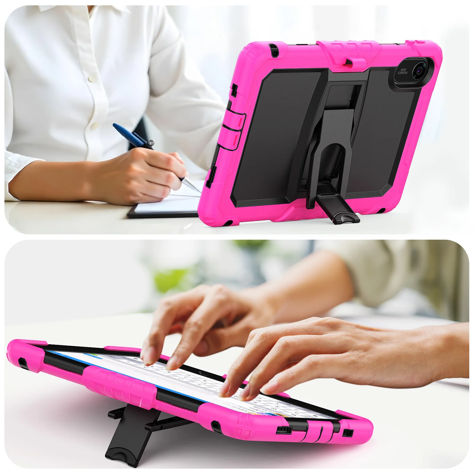 

Трехслойный чехол-подставка для Xiaomi Redmi Pad 2 2025 11.0 дюймов, модели 25040RP0AG, 25040RP0AI, гибридный чехол с противоударной защитой