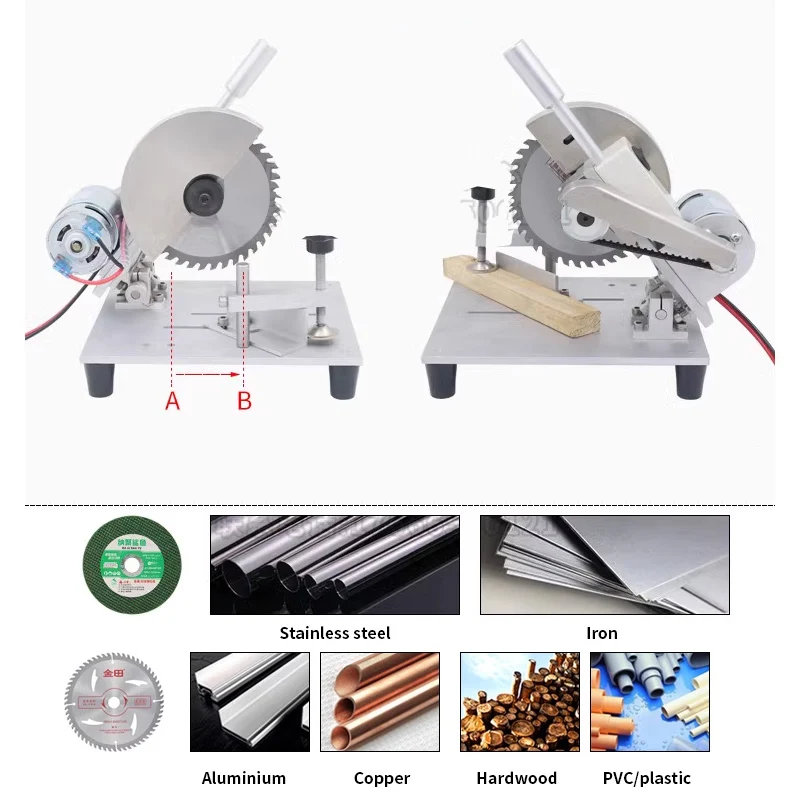 Electric Handle Saw Circular Saw Machine for Wood Cutting Metal and Wood Cutting Machine Circular Saw Angle Adjustable