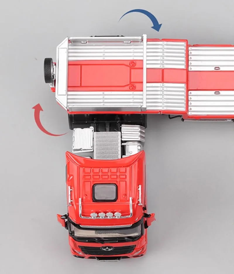 

Модель Perka 1:64, планшетные прицепы и прицепы, модель автомобиля из сплава, орнамент, сувенир, коллекция, подарок для хобби