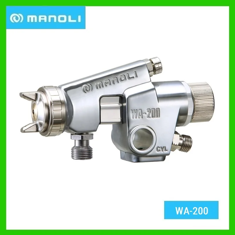 

MANOLI WA-200 Профессиональный автоматический пневматический пистолет-распылитель для покраски автомобилей Распылители краски HVLP Пневматический воздушный пистолет-распылитель