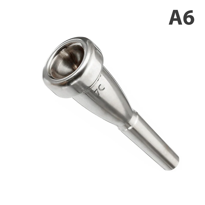 Professional Trumpet Mouthpiece Meg 3C/5C/7C Size for Bach Beginner Musical Trumpet Accessories Parts or Finger Exerciser