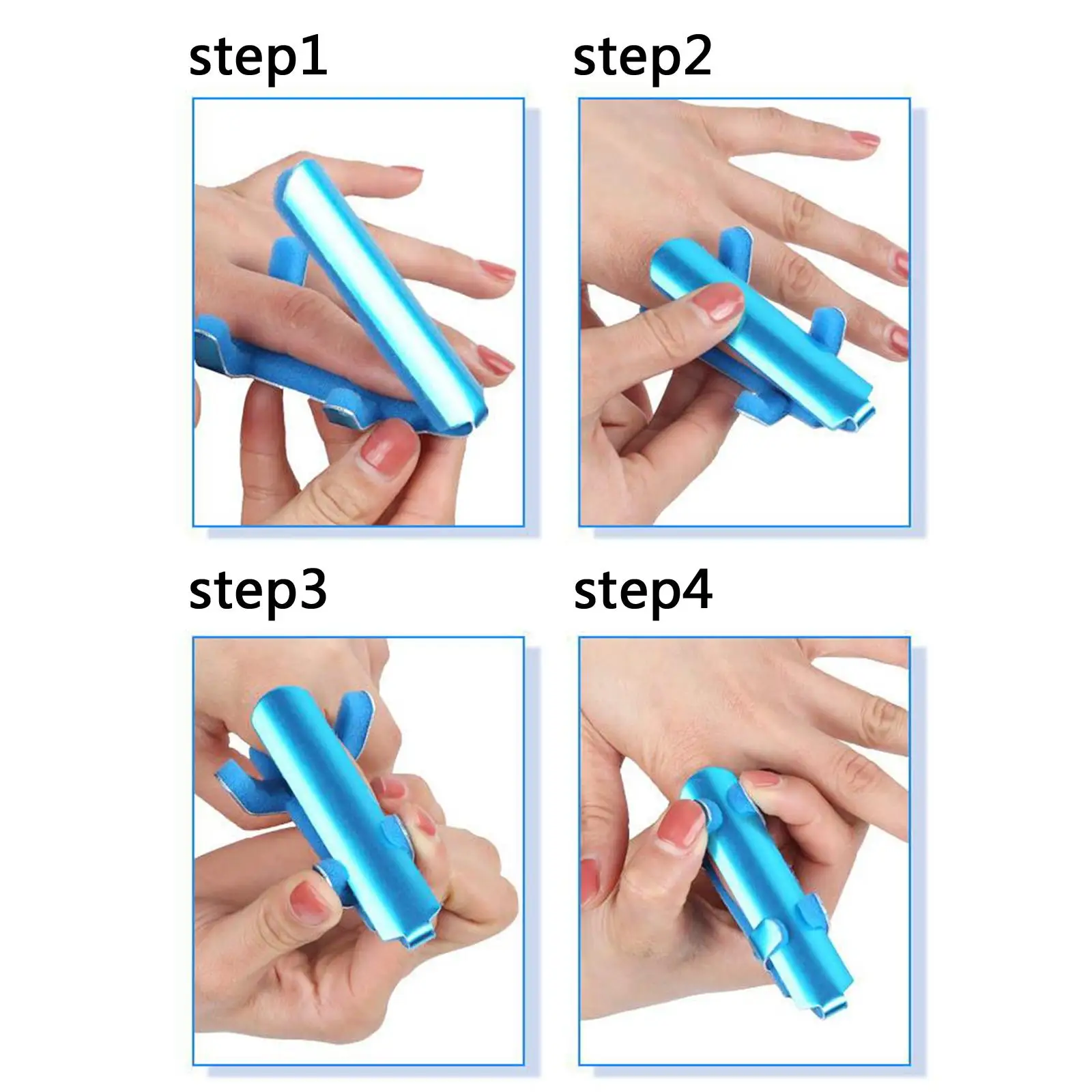 Comfortable Finger Splint Brace for Little Finger Displacement Support and Hammer Finger Correction