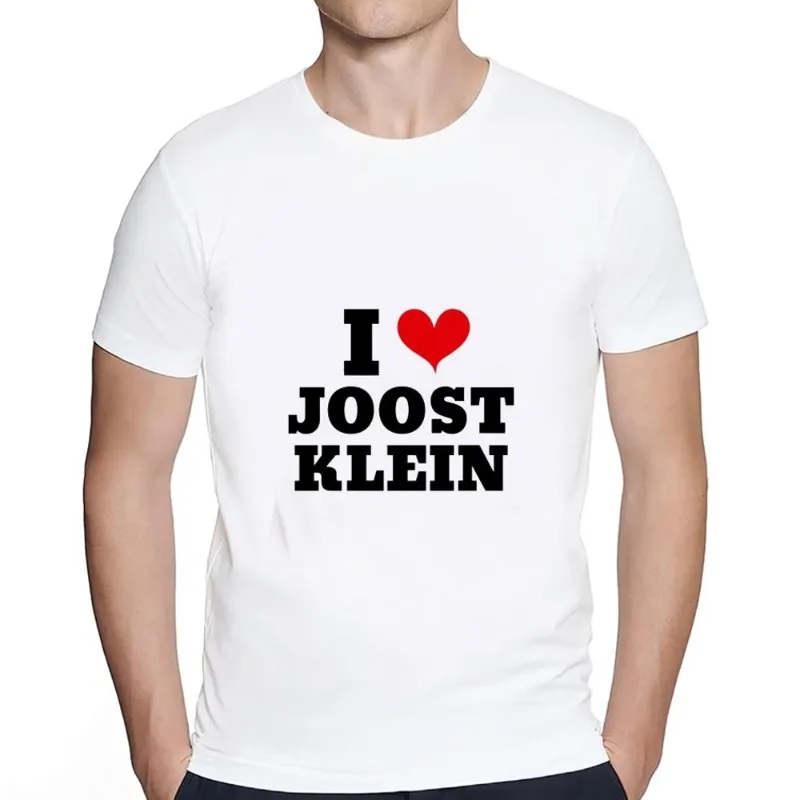 Joost Klein Rapper Singer Fryslan T Shirt Women Couple Combination Clothes Short Sleeve Collar Fashion Man Cotton