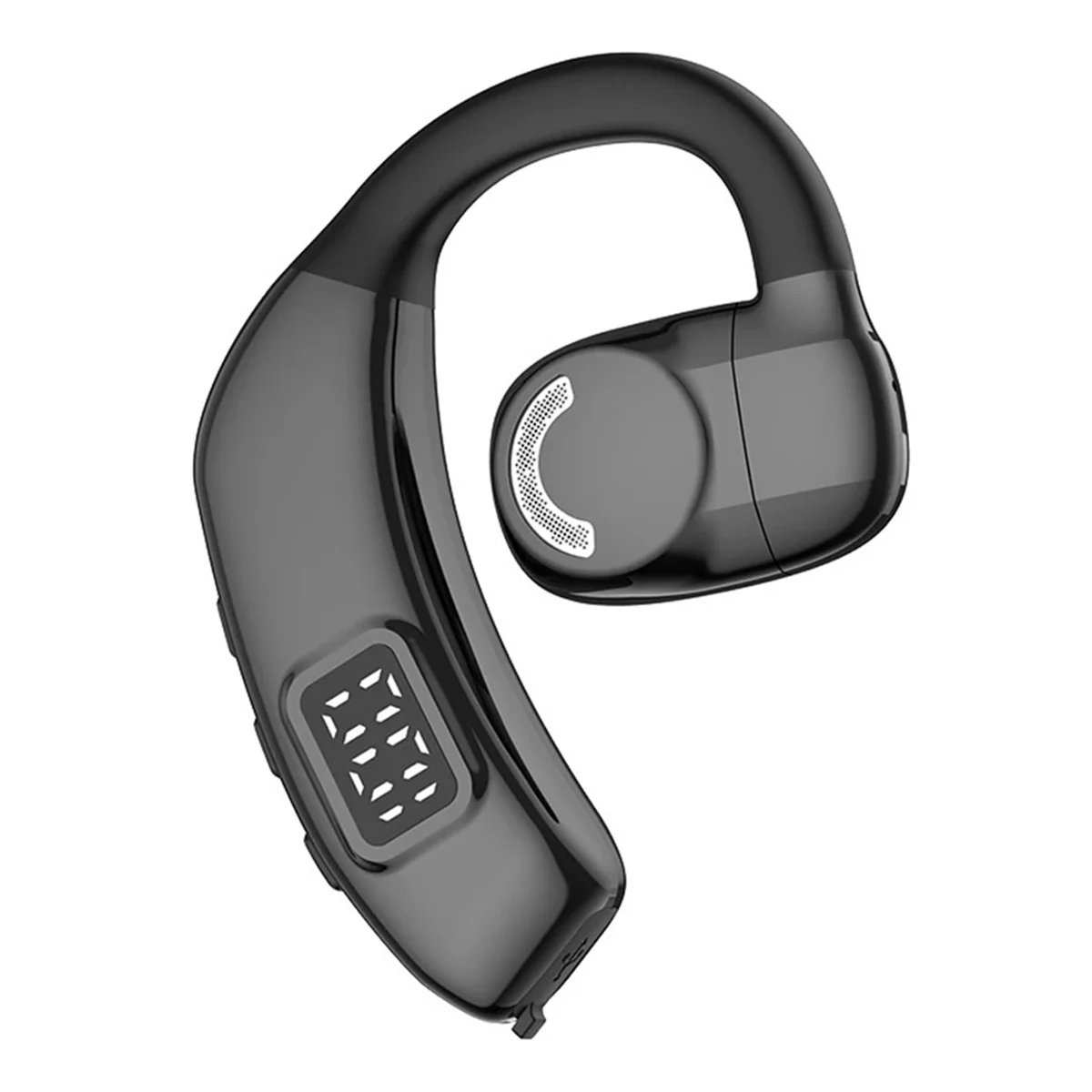 Écouteurs Bluetooth 5.4 avec affichage numérique LED, casque d'écoute sans fil, mains libres, hi-fi stéréo, sauna, longue veille