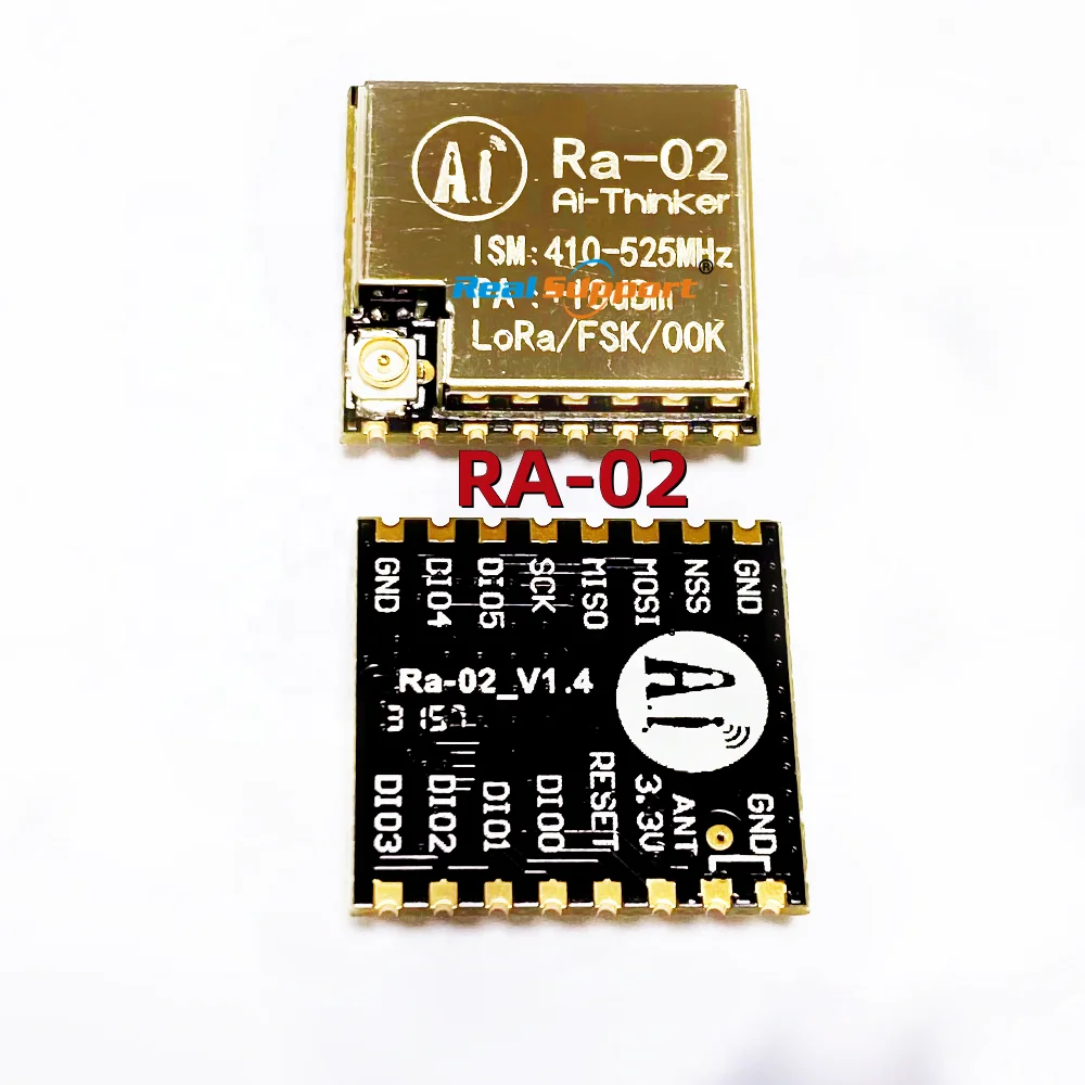 RA-01 RA-02 RA-01S RA-01SC Ai Thinker SX1278 LLCC68 LoRa Radio Frequency Data Transmission Module SPI Interface 433MHz