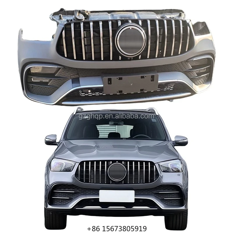 

High Quality Original Second-Hand Front Bumper Body Kit for - GLE53 W167 Including Bumper Grille