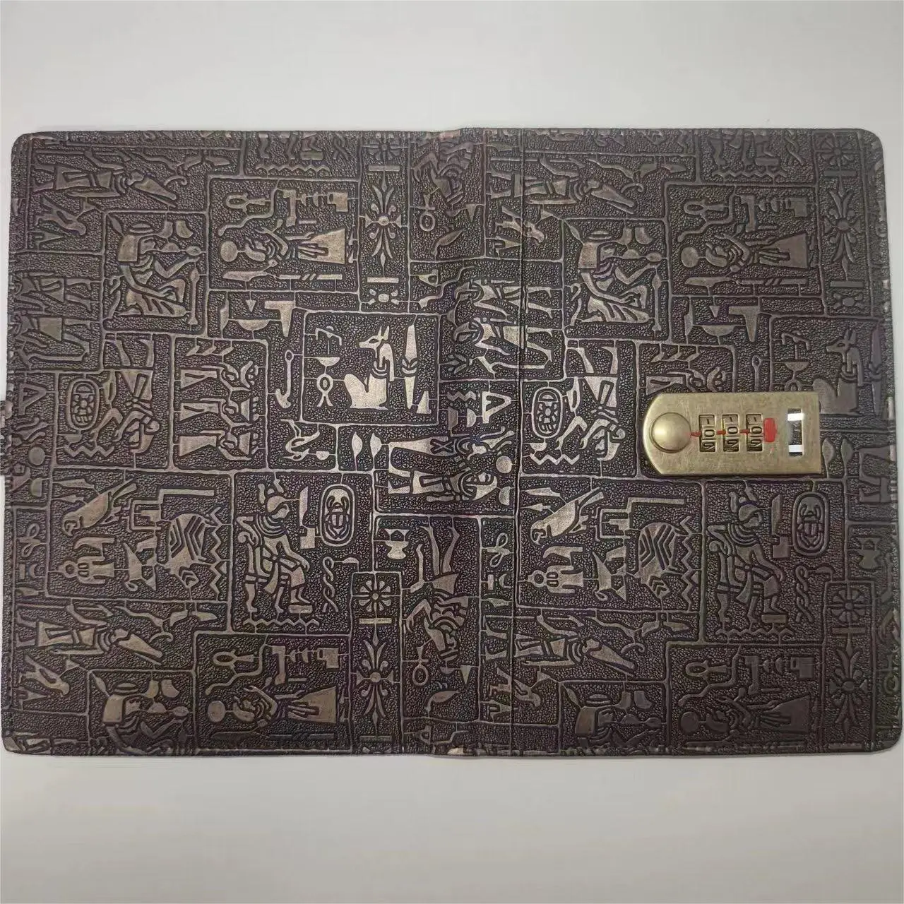 200 Pages B5A5A6 Code with Lock Diary Book Notepad Agenda Planner European Style Retro Notebook Simple Hand Account Book