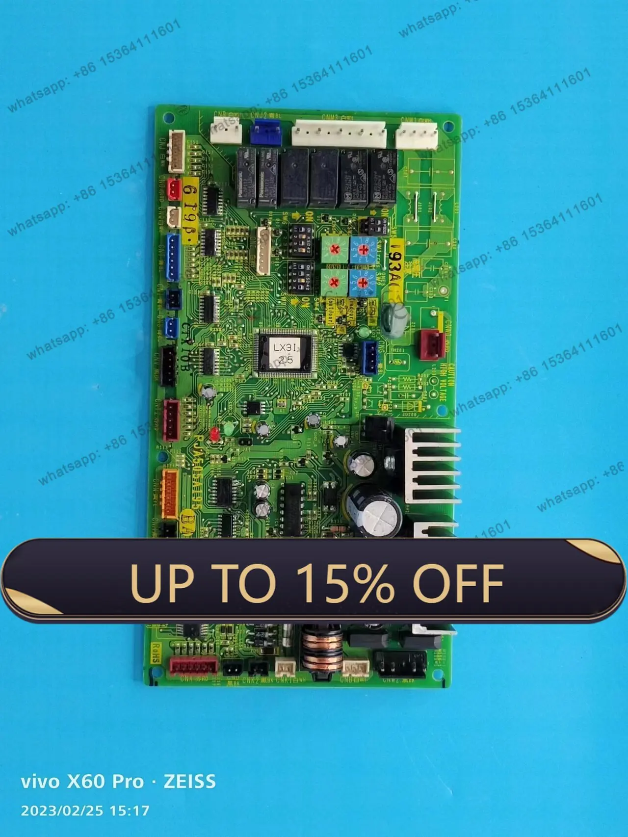 LS original heavy industry central air conditioner indoor unit main board PJA505A195 BA