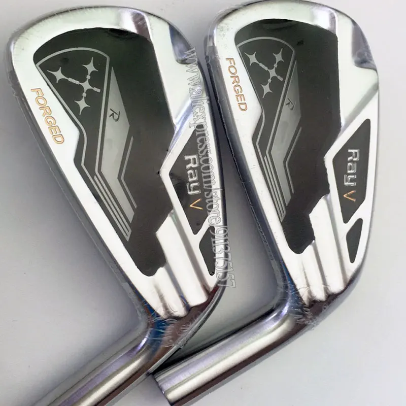 Golf Irons Head For Men Ray V FORGED Golf Head 4-9 P Right Handed Clubs Head Akcesoria golfowe Bez wałówków