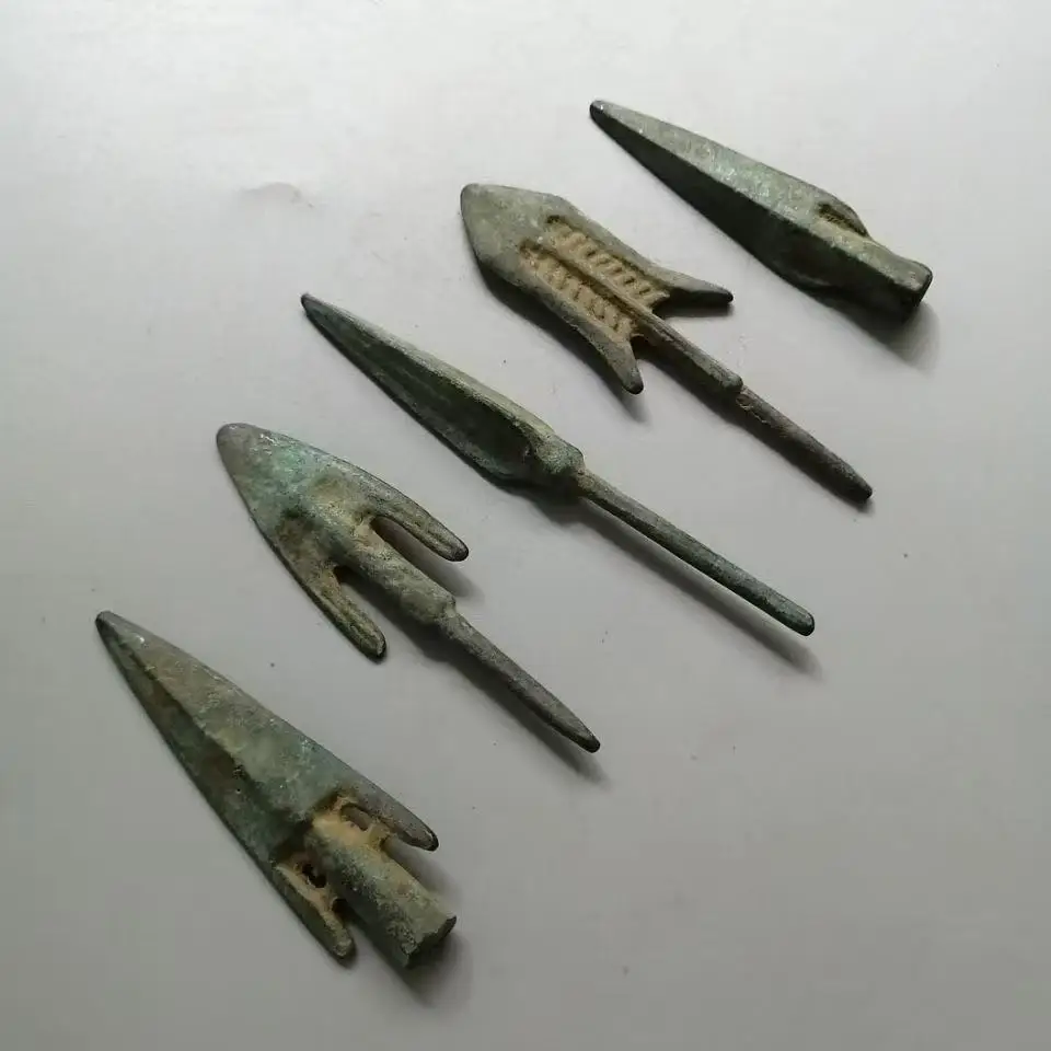 1pc Old Rare Copper Ware for Collection Home Office Ornaments Gifts Ancient Arrow Antique