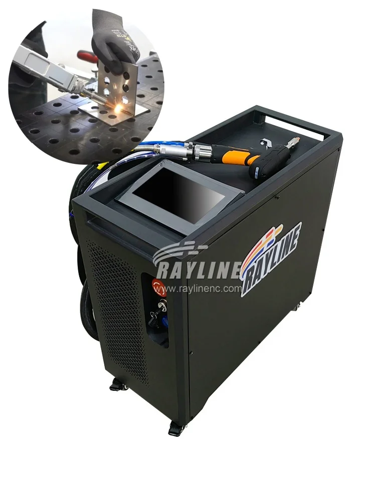 

mini size Fiber Laser Welding machine 1500W 2000W Laser Welder CNC for 4mm 5mm stainless steel Aluminum Metal Welding gun